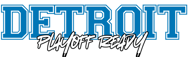 Detroit Playoff Ready Blue & White DTF (direct-to-film) Transfer