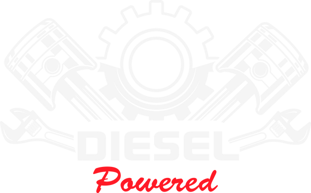 Diesel Power in Red DTF (direct-to-film) Transfer