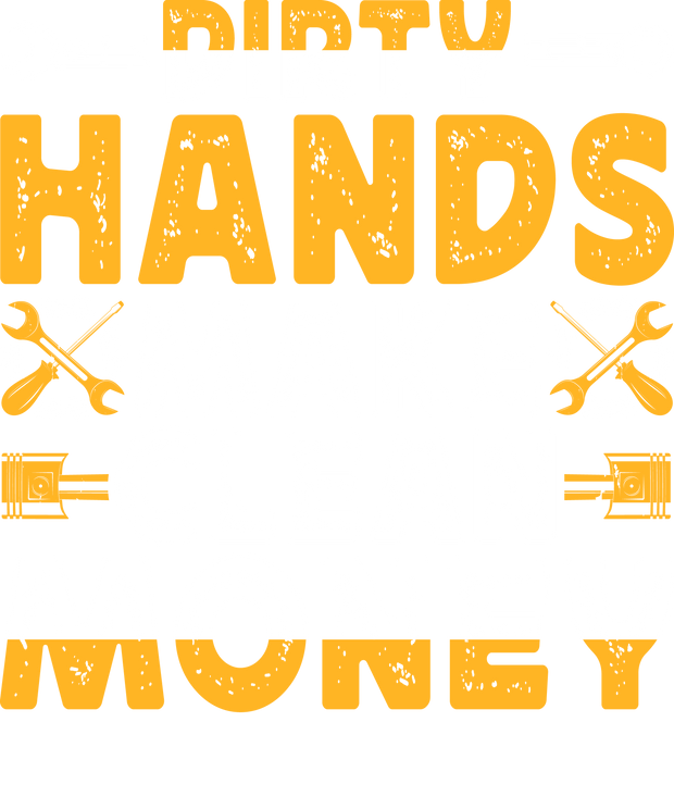 Dirty Hands DTF (direct-to-film) Transfer