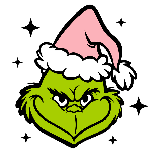 Era Grinch DTF (direct-to-film) Transfer