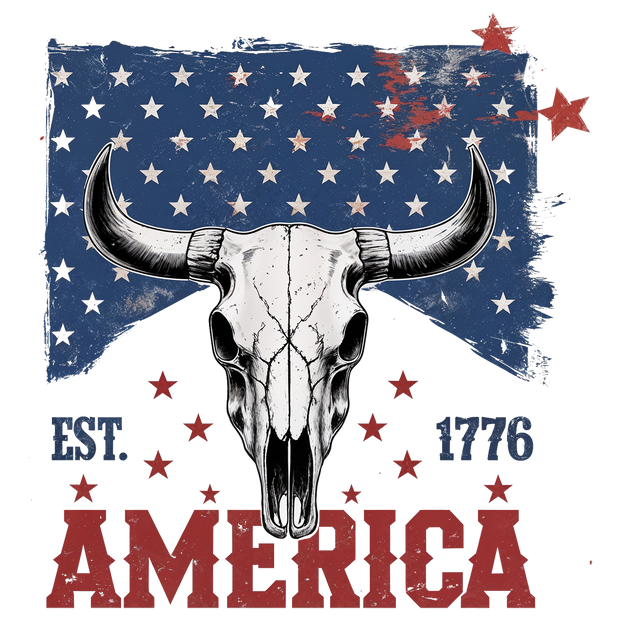 Est 1776 America USA DTF (direct-to-film) Transfer