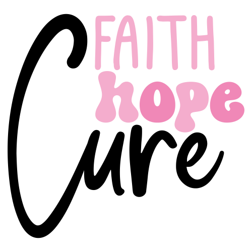 Faith Hope Cure-01 DTF (direct-to-film) Transfer