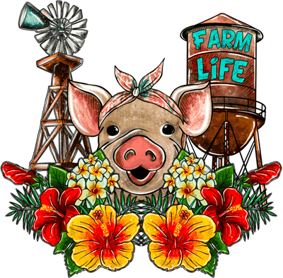 Farm Life 2 - Twisted Image Transfers