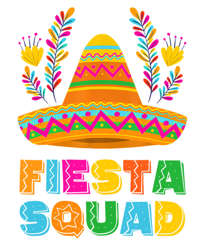 Fiesta Squad DTF (direct-to-film) Transfer