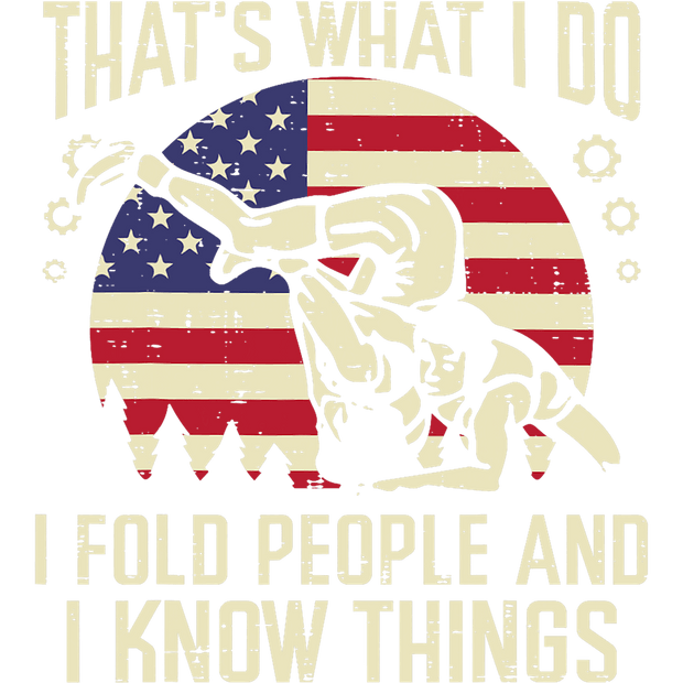 Fold People Wrestling DTF (direct-to-film) Transfer