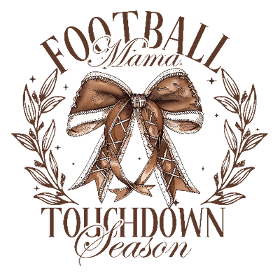 Football Mama Touchdown Sports DTF (direct-to-film) Transfer