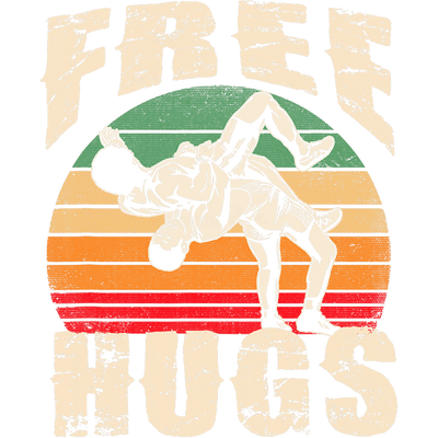 Free Hugs Horizon Wrestling DTF (direct-to-film) Transfer