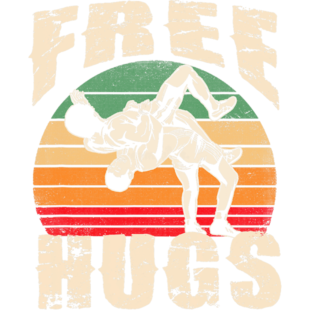 Free Hugs Horizon Wrestling DTF (direct-to-film) Transfer