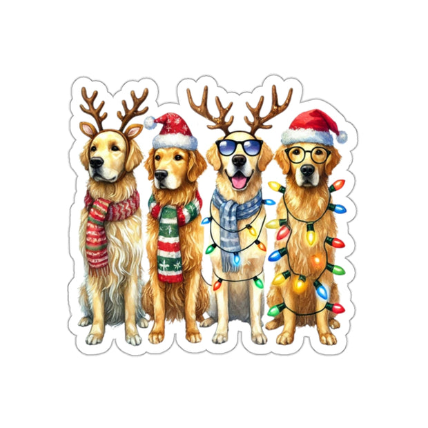 Christmas Die Cut Stickers- Buy 25 or More and Get 60% Off Automatically at Checkout!  Mix and Match!