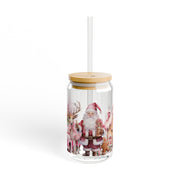 Santa claus reindeer Christmas-Snowman Christmas-animal Christmas-Cartoon Christmas16oz UV DTF Libby Cup Wrap