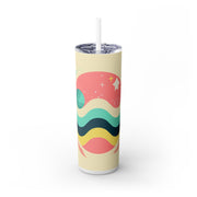 Aquarius Seamless 20oz Skinny Straight UV DTF Tumbler Wrap