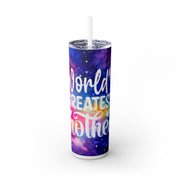 World's Greatest Mother UV DTF Wraps for 20 oz Skinny Tumbler