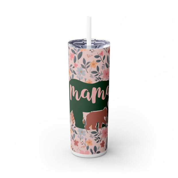 Mama Bear UV DTF Wraps for 20 oz Skinny Tumbler