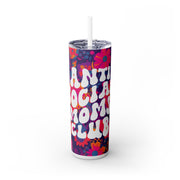 Antisocial Moms Club UV DTF Wraps for 20 oz Skinny Tumbler