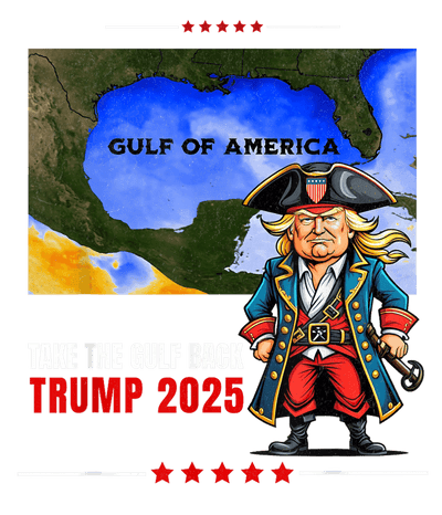 Funny Long-Haired Trump 2025 DTF (direct-to-film) Transfer