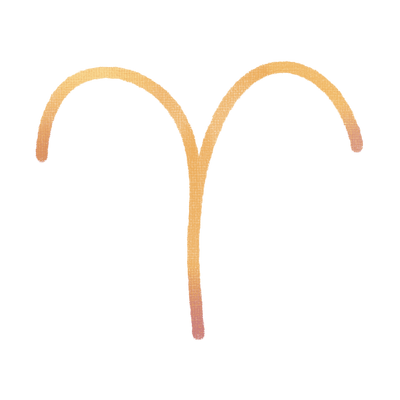 Gold ClipArt Zodiac Aries Symbols DTF (direct-to-film) Transfer