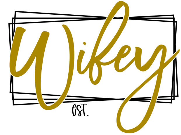 Wifey (Gold) DTF (direct-to-film) Transfer