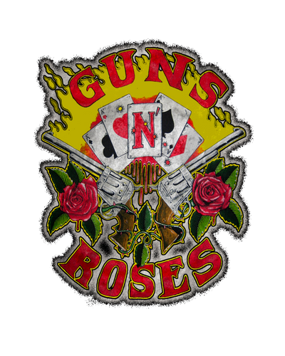 Guns N Roses DTF (direct-to-film) Transfer