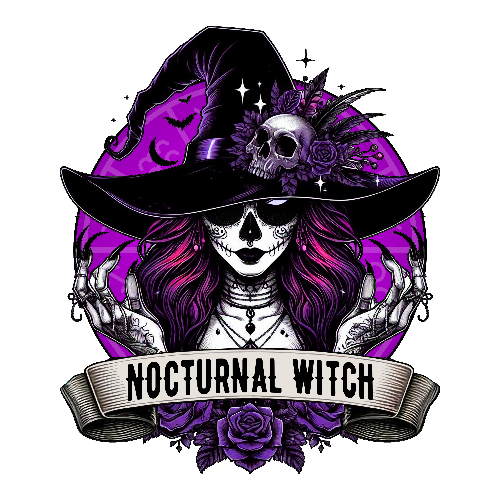 Halloween Nocturnal Witch DTF (direct-to-film) Transfer