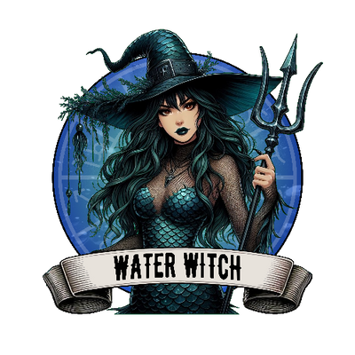 Halloween Water Witch DTF (direct-to-film) Transfer