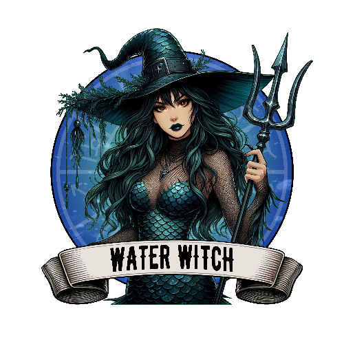 Halloween Water Witch DTF (direct-to-film) Transfer