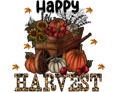 Happy Harvest DTF (direct-to-film) Transfer