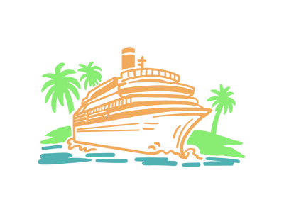 Honey Moon Cruise White Font DTF (direct-to-film) Transfer