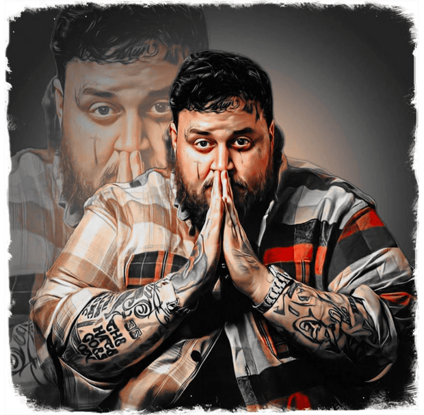 Jelly Roll Praying Hands - Twisted Image Transfers