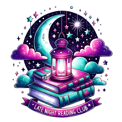 Late Night Reading Club Sky View DTF (direct-to-film) Transfer