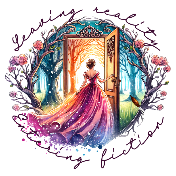 Leaving Reality Entering Fiction DTF (direct-to-film) Transfer