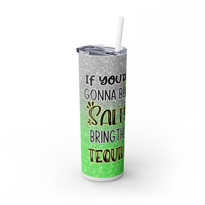 Tequila 20 oz UV DTF Skinny Straight Tumbler Wrap