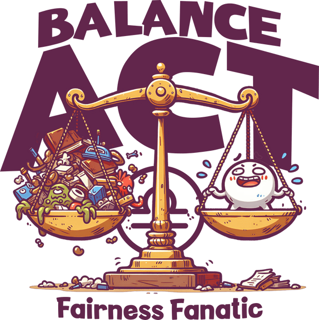 Libra Zodiac Balance Act DTF (direct-to-film) Transfer