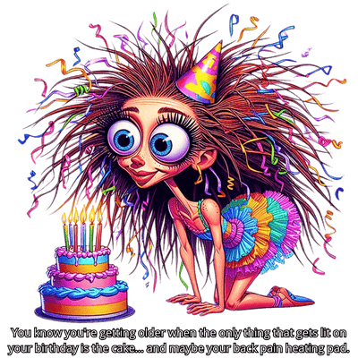 Lit on your Birthday Heating Pad DTF (direct-to-film) Transfer