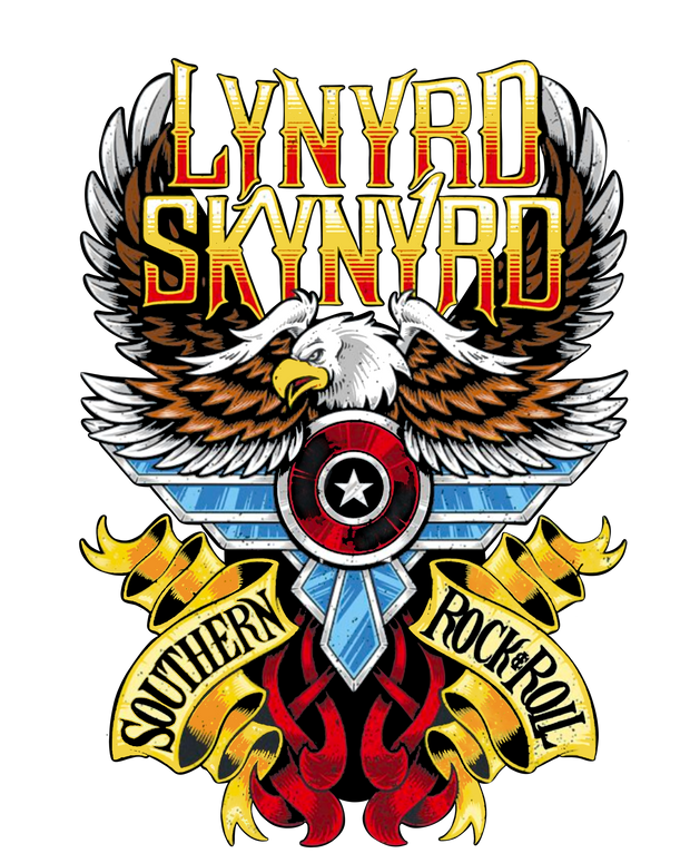 Lynard Skynard Rock and Roll DTF (direct-to-film) Transfer