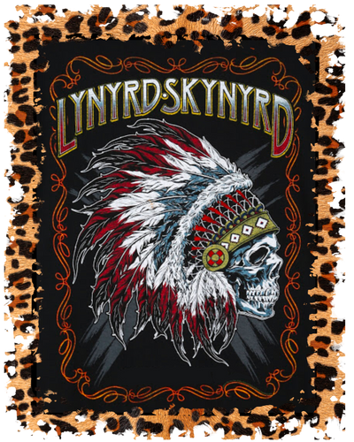 Lynyrd Skynyrd Cheetah full color 2 DTF (direct-to-film) Transfer