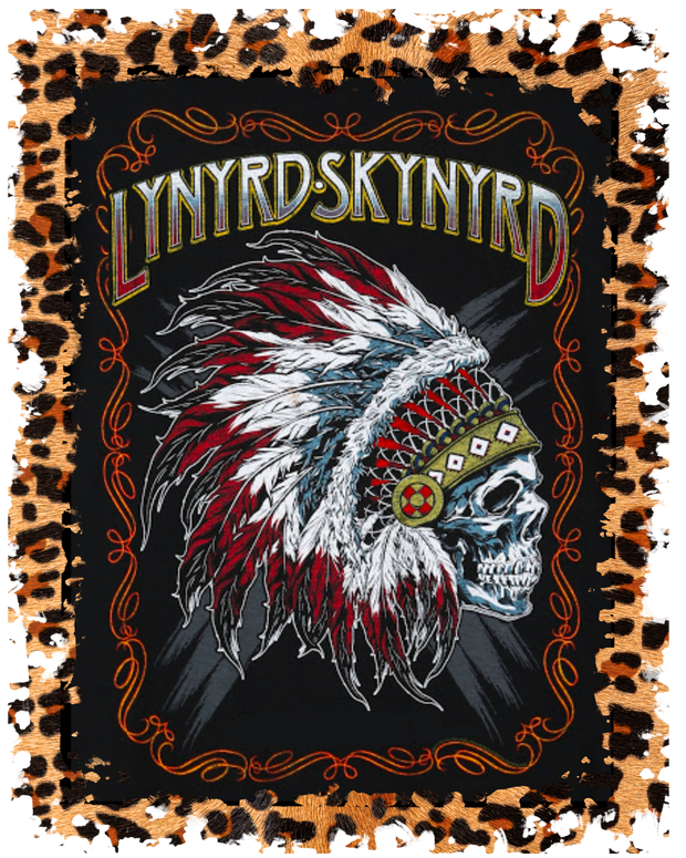 Lynyrd Skynyrd Cheetah full color 2 DTF (direct-to-film) Transfer