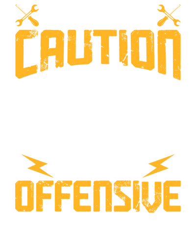 Machinist Caution DTF (direct-to-film) Transfer