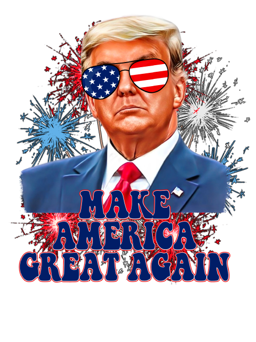 Make America Great Again Patriotic DTF (direct-to-film) Transfer