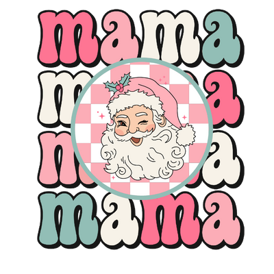 Mama_Santa (1) DTF (direct-to-film) Transfer