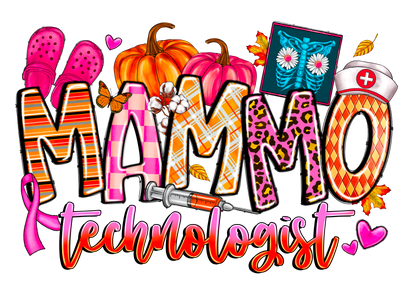 Mammo Technologist DTF (direct-to-film) Transfer