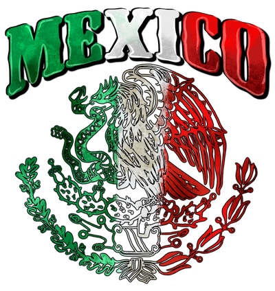 Mexico Coat of Arms DTF (direct-to-film) Transfer