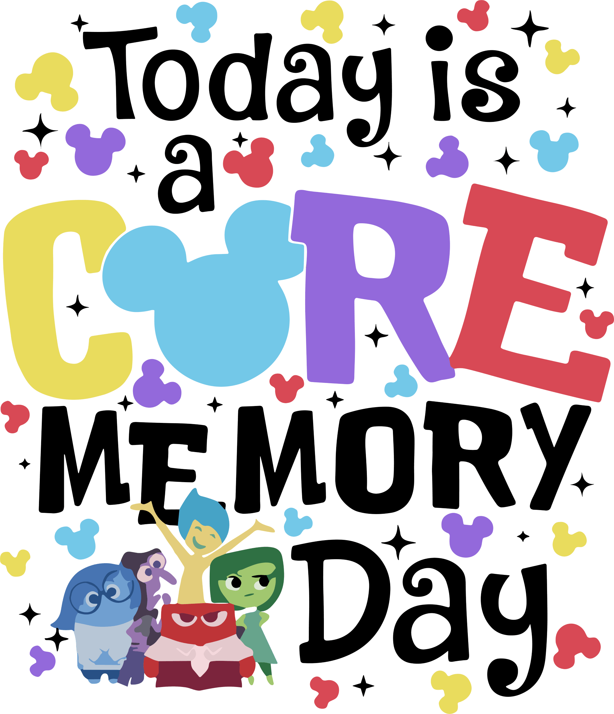 Mickey Core Memory Day DTF (direct to film) Transfer – Twisted Image ...