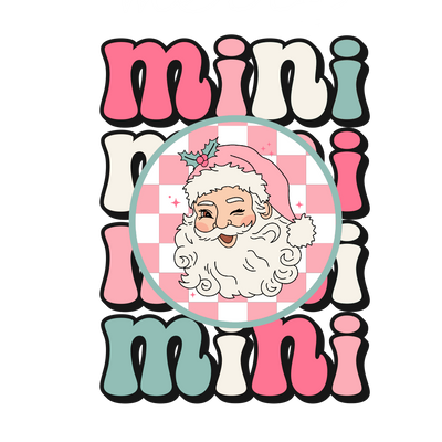 Mini_Santa DTF (direct-to-film) Transfer