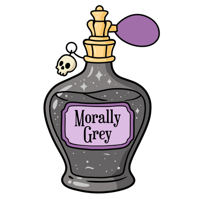 Morally Grey Perfume DTF (direct-to-film) Transfer