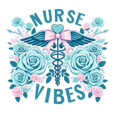 NURSE VIBES 2 DTF (direct-to-film) Transfer