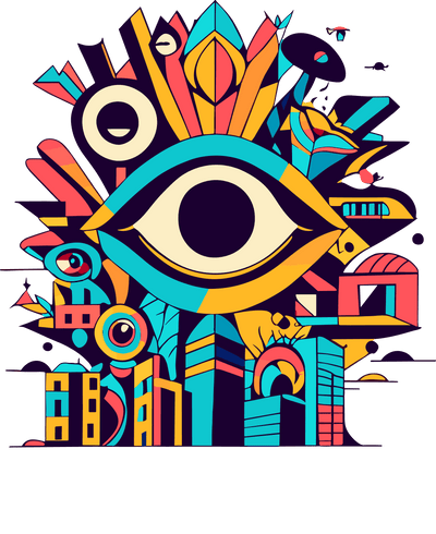 One Big Eye DTF (direct-to-film) Transfer