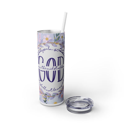 GOD UV DTF Wraps for 20 oz Skinny Tumbler