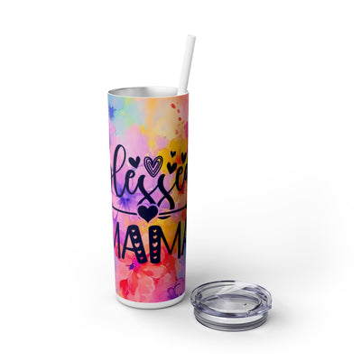 Blessed Mama UV DTF Wraps for 20 oz Skinny Tumbler