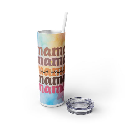 Mama Mama Mama Mama UV DTF Wraps for 20 oz Skinny Tumbler