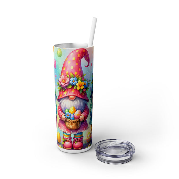 3 Easter Gnomes 20 oz. Skinny Straight UV DTF Tumbler Wrap